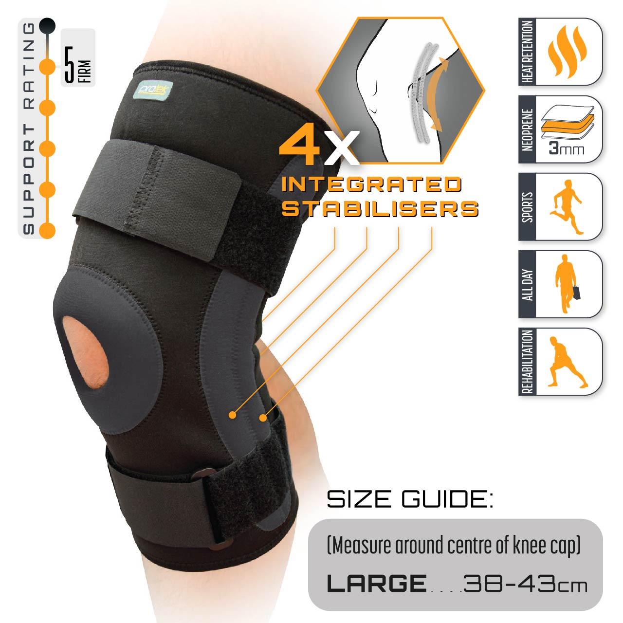 Protek Neoprene Knee Stabiliser - Large Image https://cdn11.bigcommerce.com/s-g585yu857h/images/stencil/1280w/products/14559/25433/21820_03__83154.1765468807.jpg1