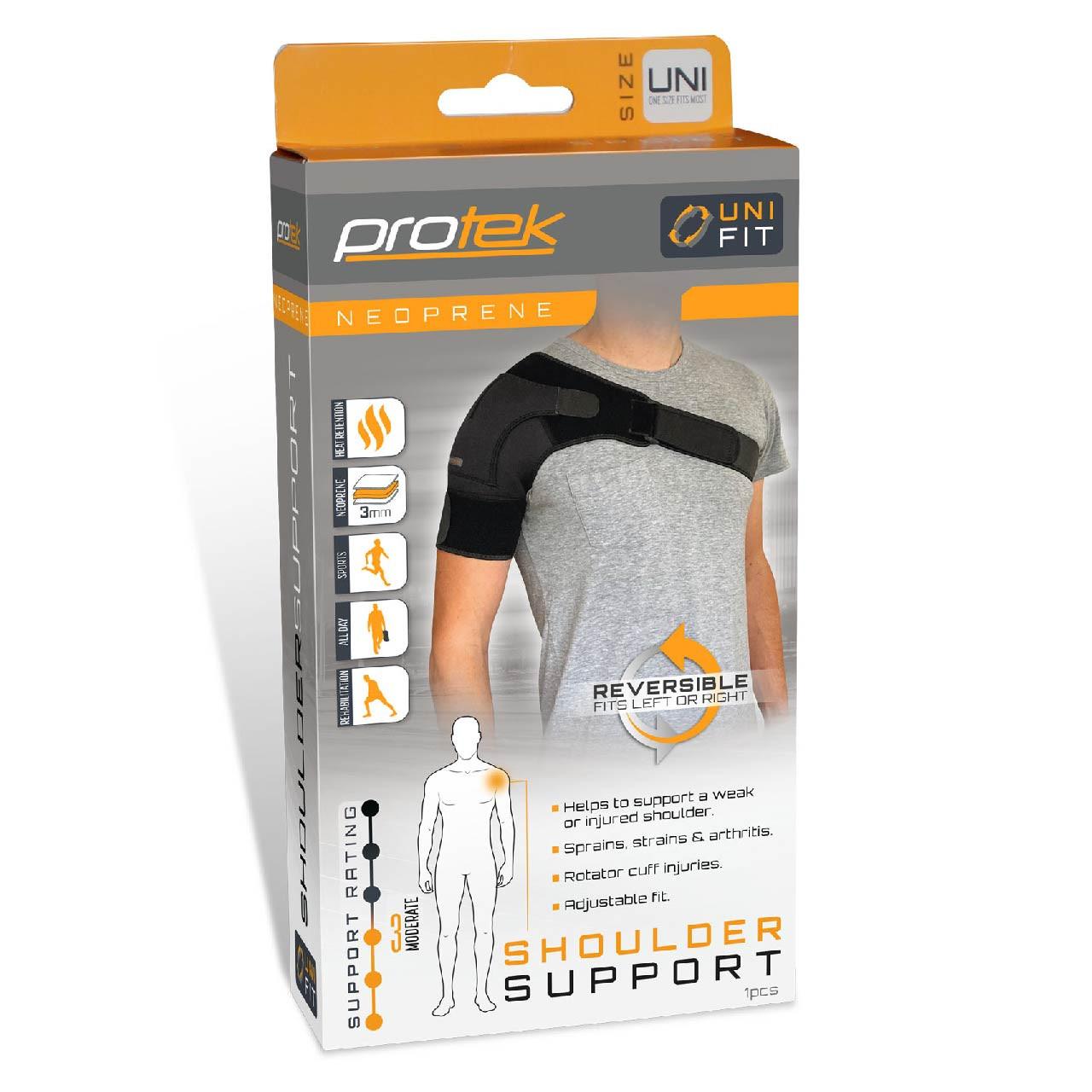 Protek Neoprene Shoulder Support - One Size Image 1