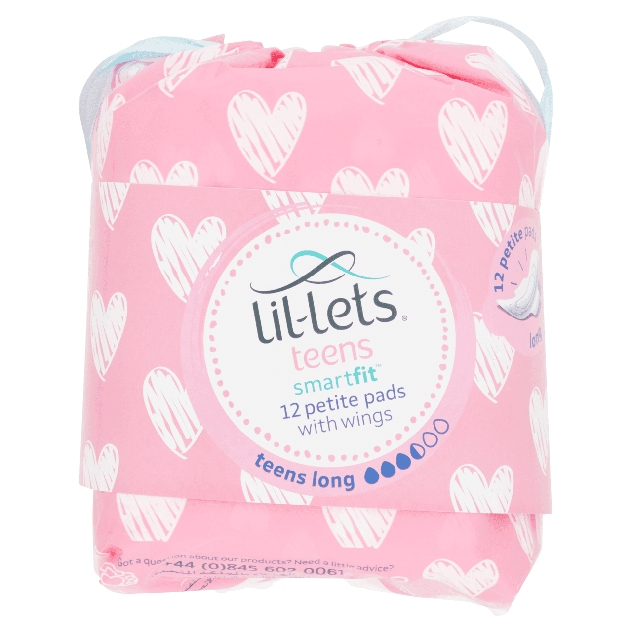 Lil-Lets Teens Towels with Wings Long 12s Image 1