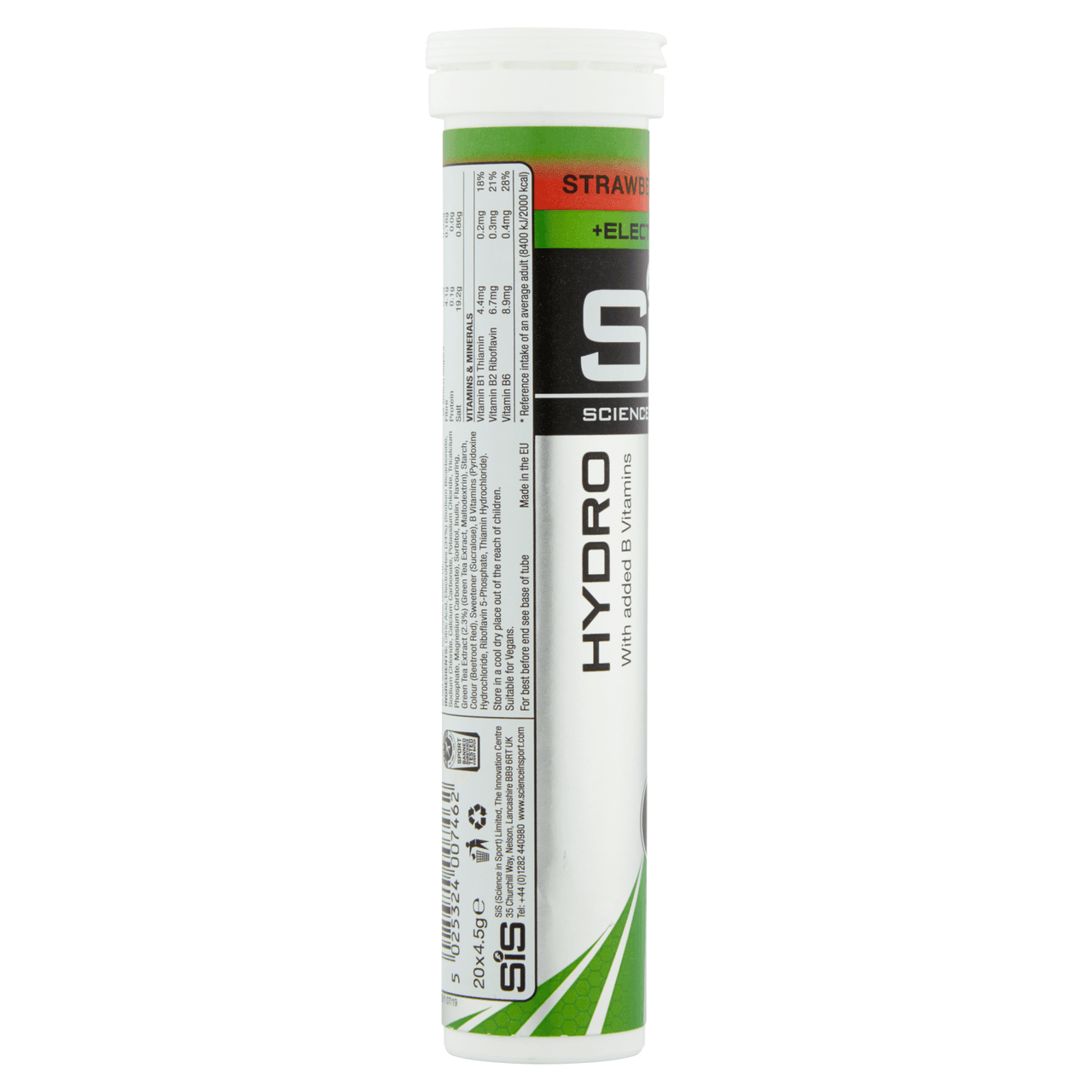 SiS GO Hydro Hydration Tablets Strawberry and Lime 20x4.2g Image https://cdn11.bigcommerce.com/s-g585yu857h/images/stencil/1280w/products/14581/25511/5025324007462_T71__09946.1765815822.png1