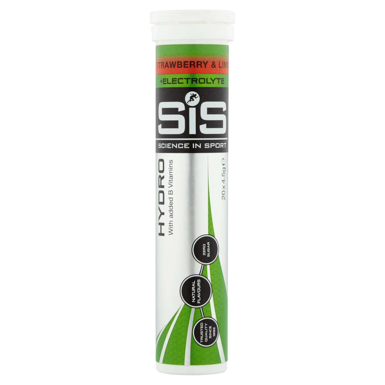 SiS GO Hydro Hydration Tablets Strawberry and Lime 20x4.2g Image 1