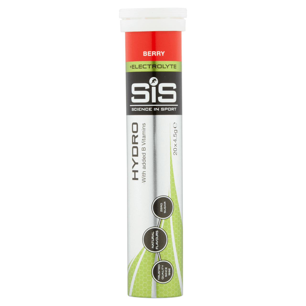 SiS GO Hydro Hydration Tablets Berry 20x4.2g Image 1