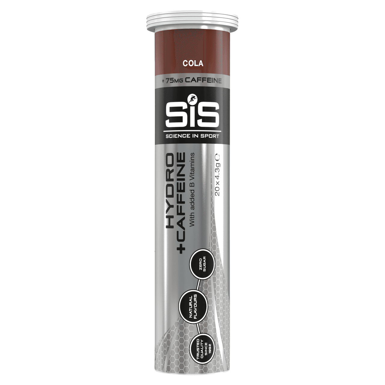SiS GO Hydro Hydration + Caffeine Tablets Cola 20x4g Image 1