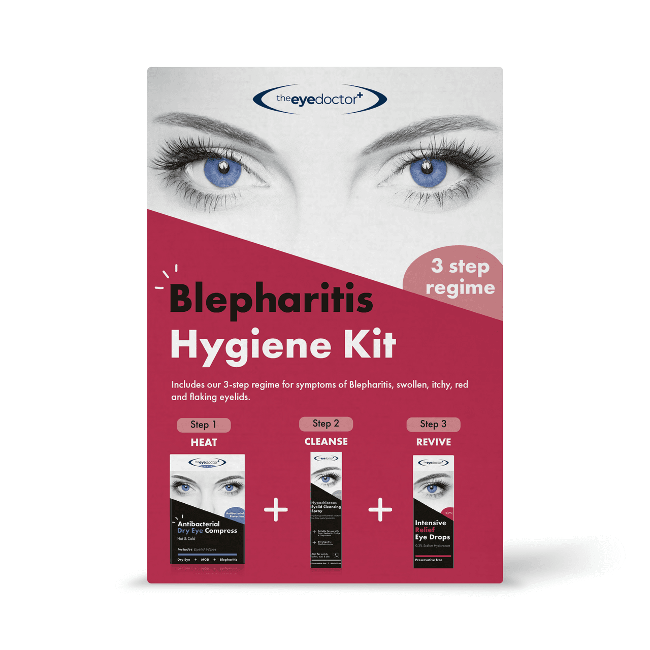 The Eye Doctor Blepharitis Hygiene Kit Image 1