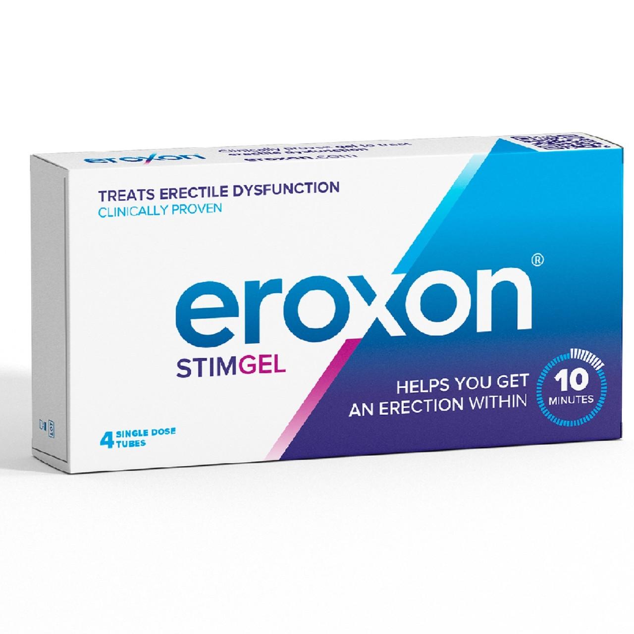 Eroxon Erectile Dysfunction Treatment Gel 4 Single Dose Tubes Image 1