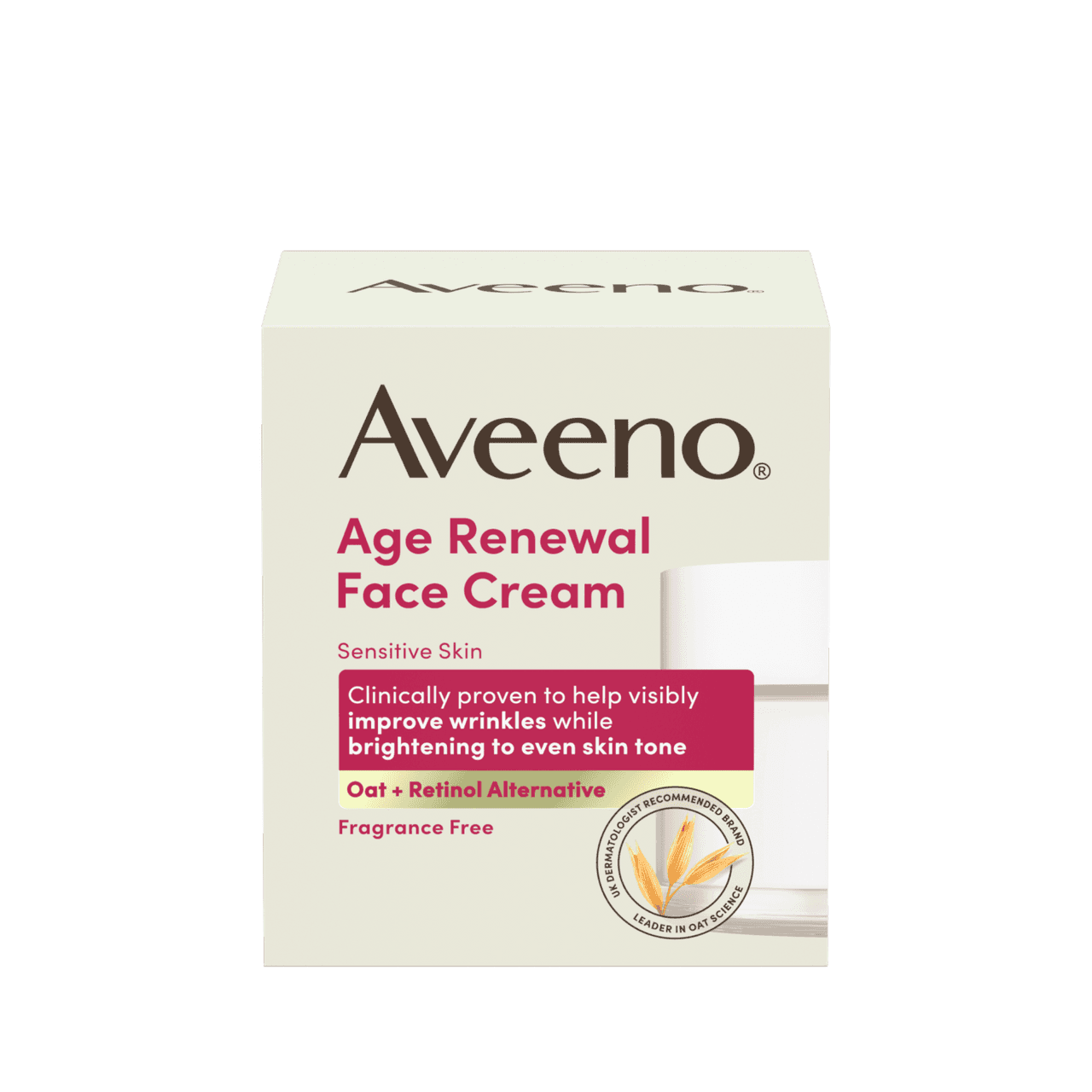 Aveeno Age Renewal Face Cream Retinol Alternative 50ml Image 1
