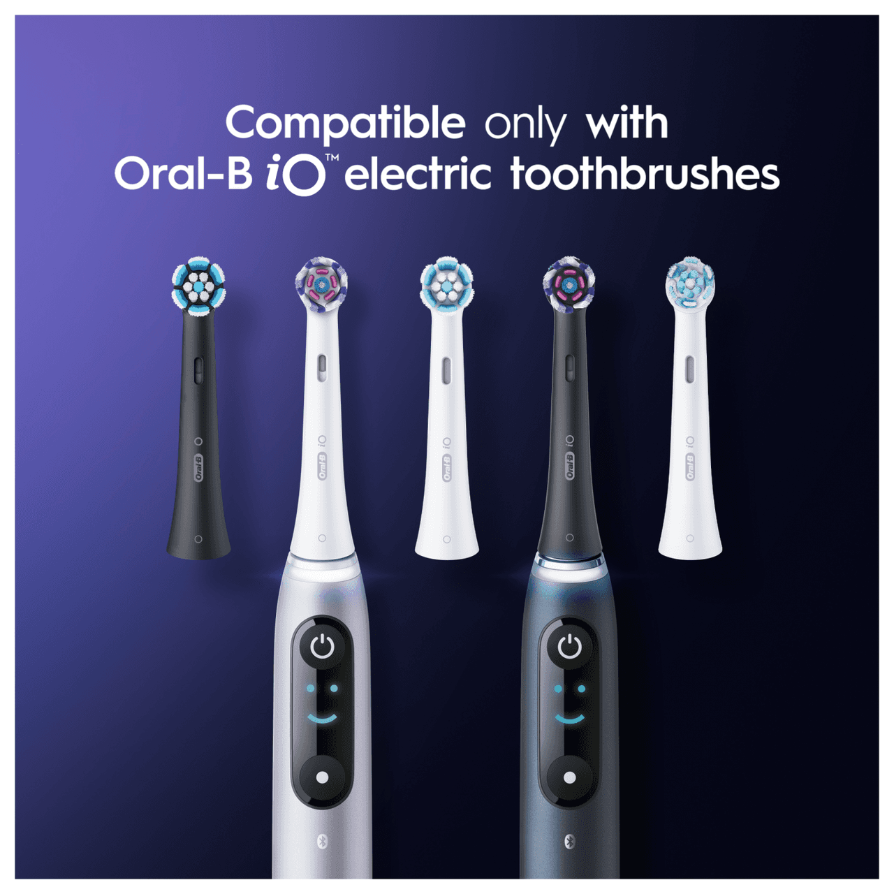 Oral-B iO Radiant White Black Brush Heads 4 Pack Image https://cdn11.bigcommerce.com/s-g585yu857h/images/stencil/1280w/products/14640/25818/8001090963451_T64__63573.1767951202.png1