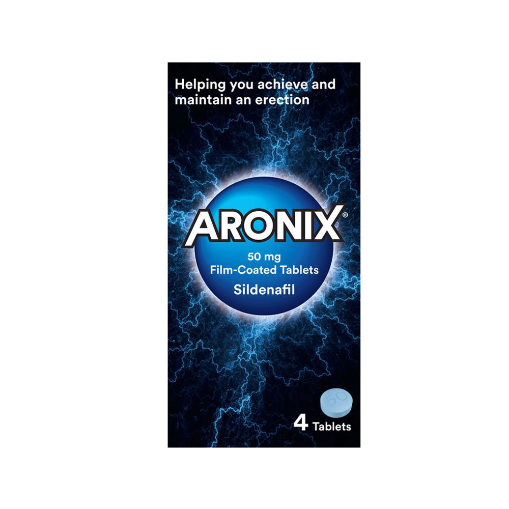Aronix Sildenafil 50mg 4 Tablets Image 1