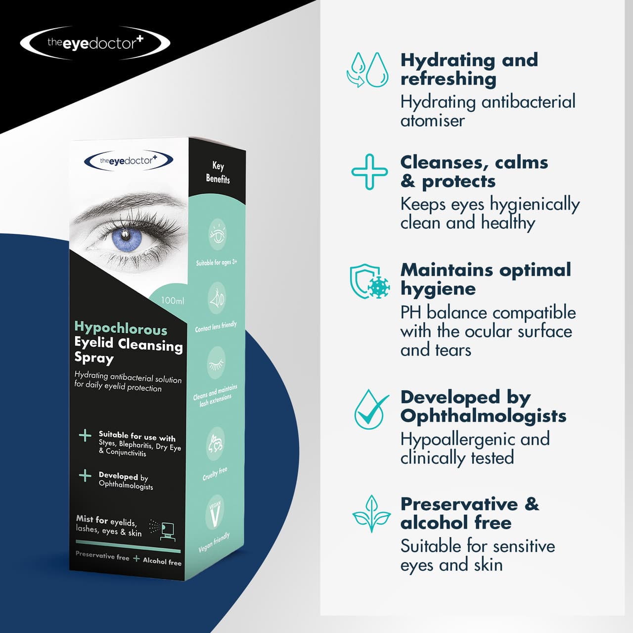 The Eye Doctor Hypochlorous Spray 100ml Image https://cdn11.bigcommerce.com/s-g585yu857h/images/stencil/1280w/products/14693/25949/5.02_-_2000x2000_-_The_Body_Doctor_-_HEO_-_259561__35273.1783595692.jpg1