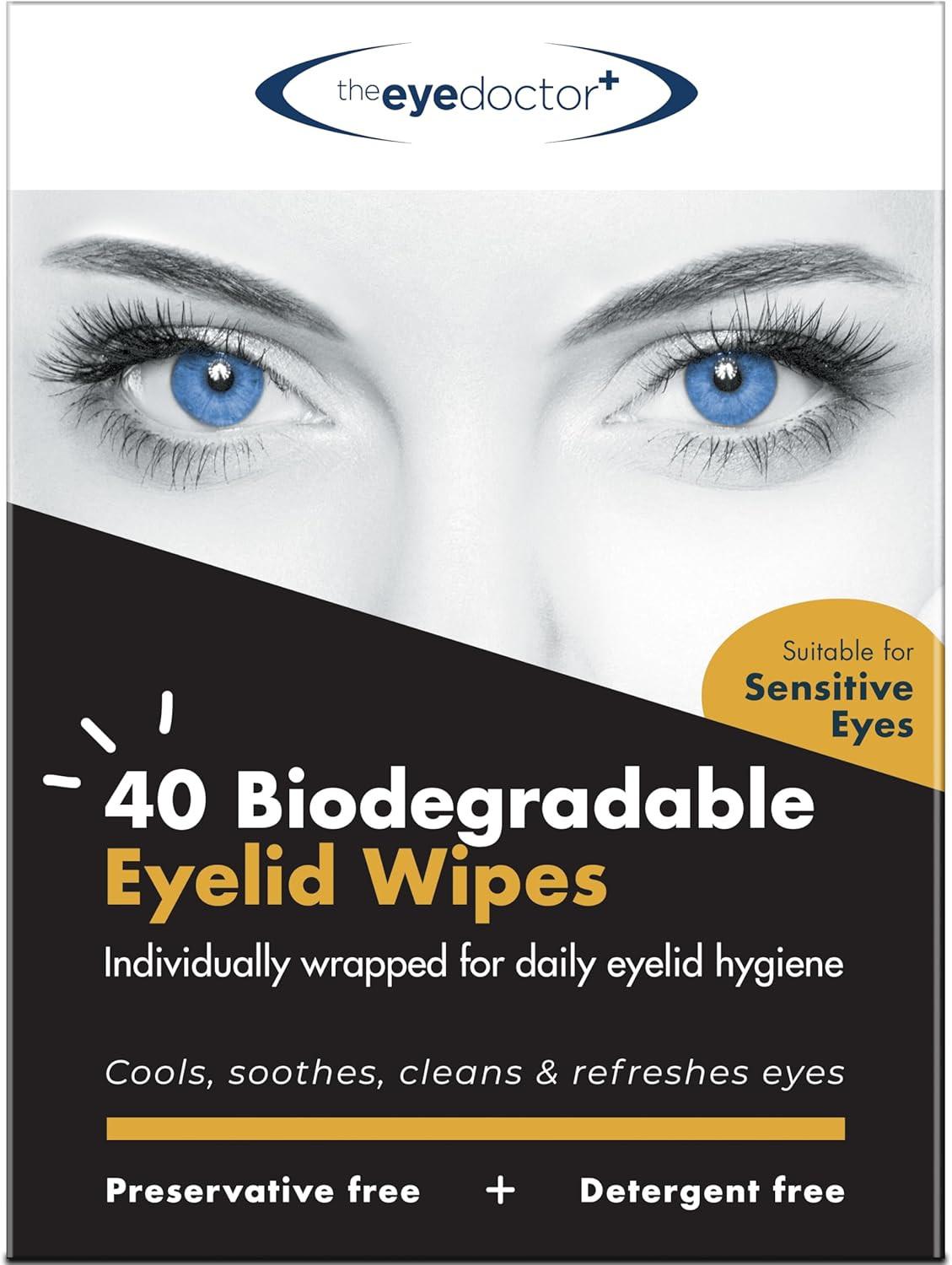 The Eye Doctor Eye Lid Wipes 40 Pack Image 1