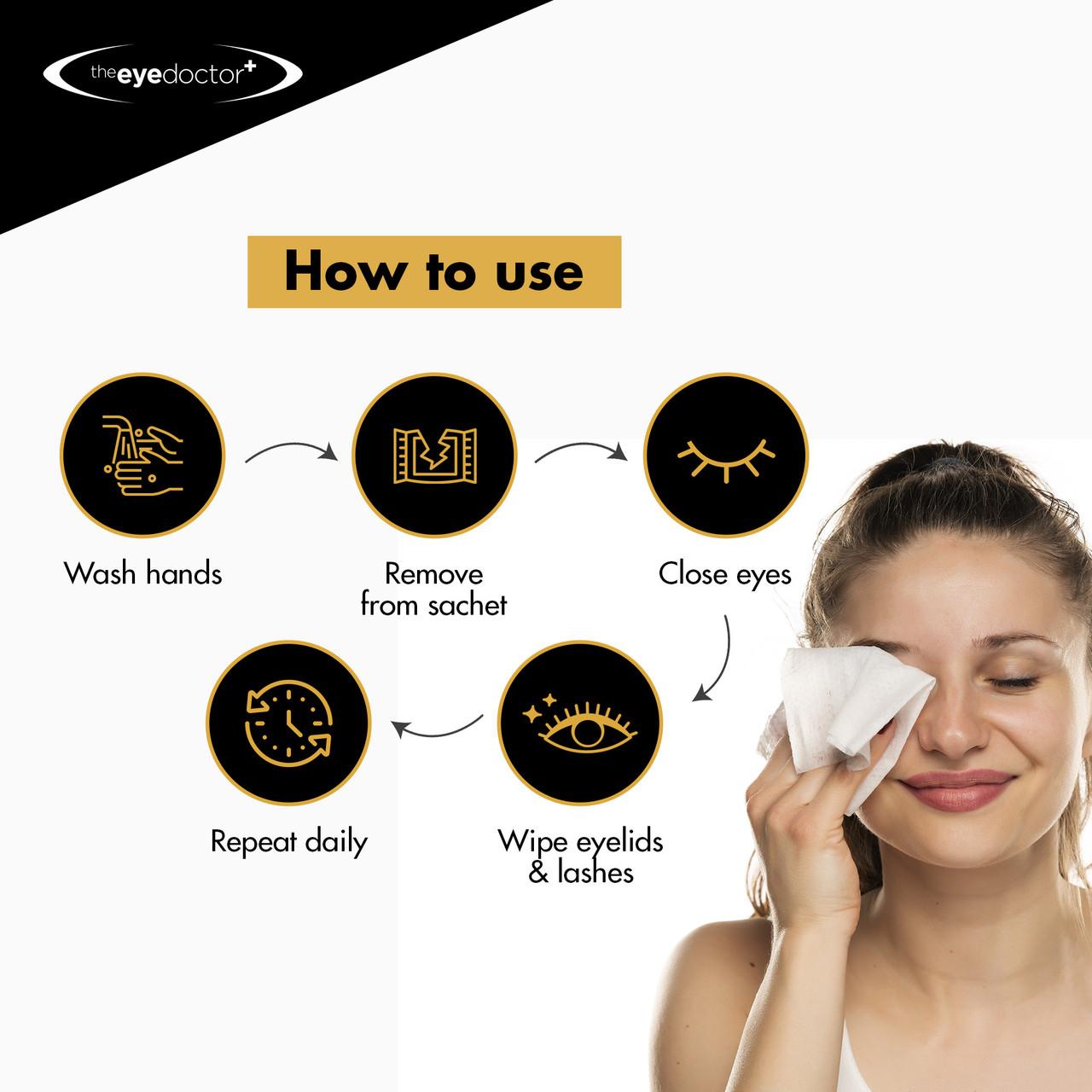 The Eye Doctor Eye Lid Wipes 40 Pack Image https://cdn11.bigcommerce.com/s-g585yu857h/images/stencil/1280w/products/14699/25956/4.06-2000x2000-TheBodyDoctor-MSA-255599__17411.1768207499.jpg1