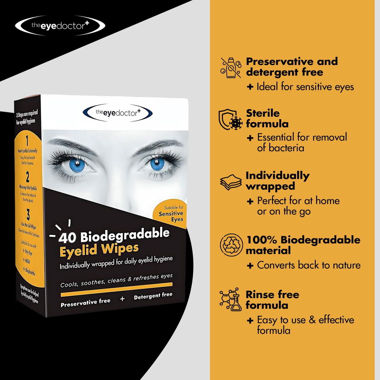 The Eye Doctor Eye Lid Wipes 40 Pack Image https://cdn11.bigcommerce.com/s-g585yu857h/images/stencil/1280w/products/14699/25959/5.06-2000x2000-TheBodyDoctor-MSA-255599-40ver__15059.1768207499.jpg1