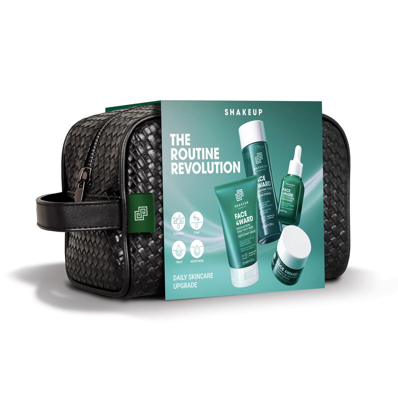 Shakeup Gift Set The Routine Revolution (Face4Ward + Wash Bag) Image 1