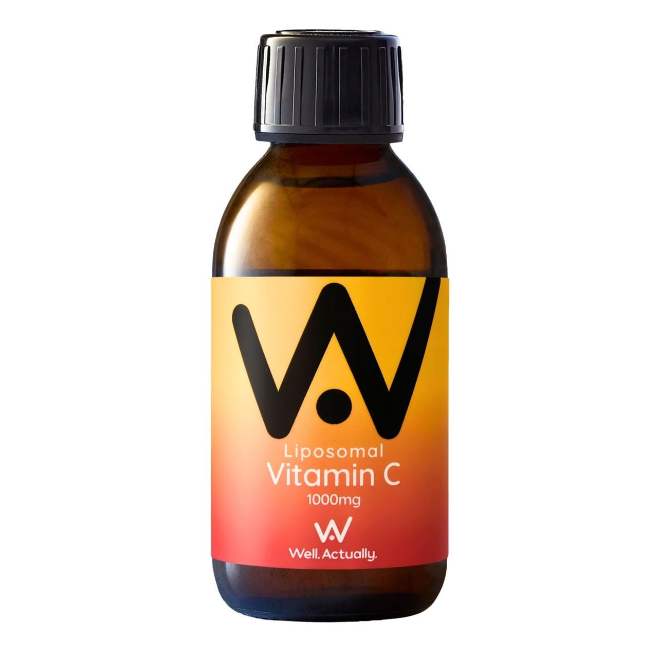 Well. Actually. Liposomal Vitamin C 1000mg Fruit Fusion Flavour, 150ml Image 1