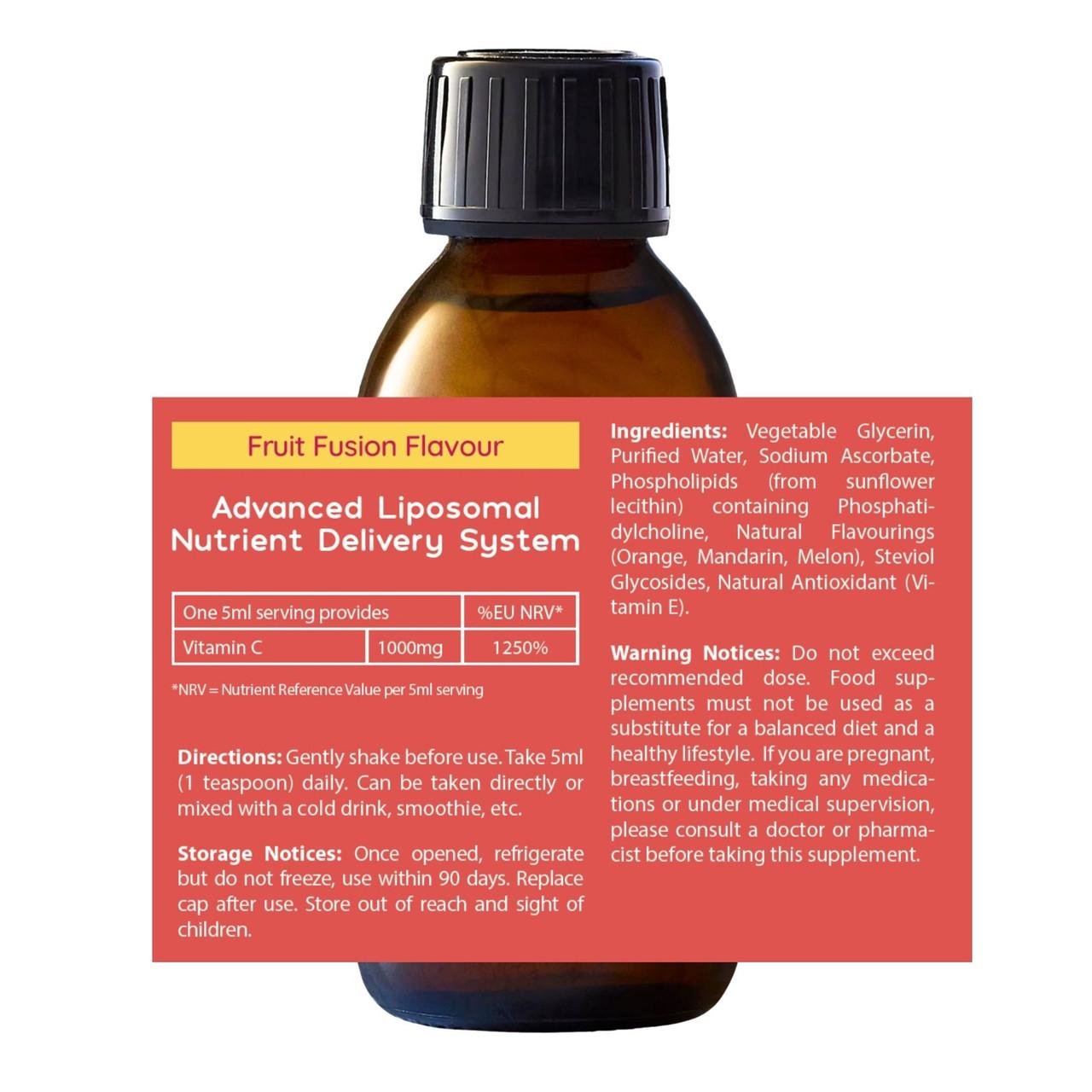 Well. Actually. Liposomal Vitamin C 1000mg Fruit Fusion Flavour, 150ml Image https://cdn11.bigcommerce.com/s-g585yu857h/images/stencil/1280w/products/14719/26129/5060298861764_2__78626.1768822734.jpg1