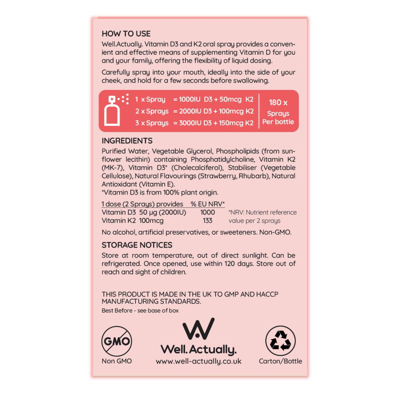 Well. Actually. Liposomal Vitamin D3+K2 Spray 1000-3000IU, Strawberry & Rhubarb Flavour, 25ml Image https://cdn11.bigcommerce.com/s-g585yu857h/images/stencil/1280w/products/14758/26194/5060298861856_2__67527.1785920141.jpg1