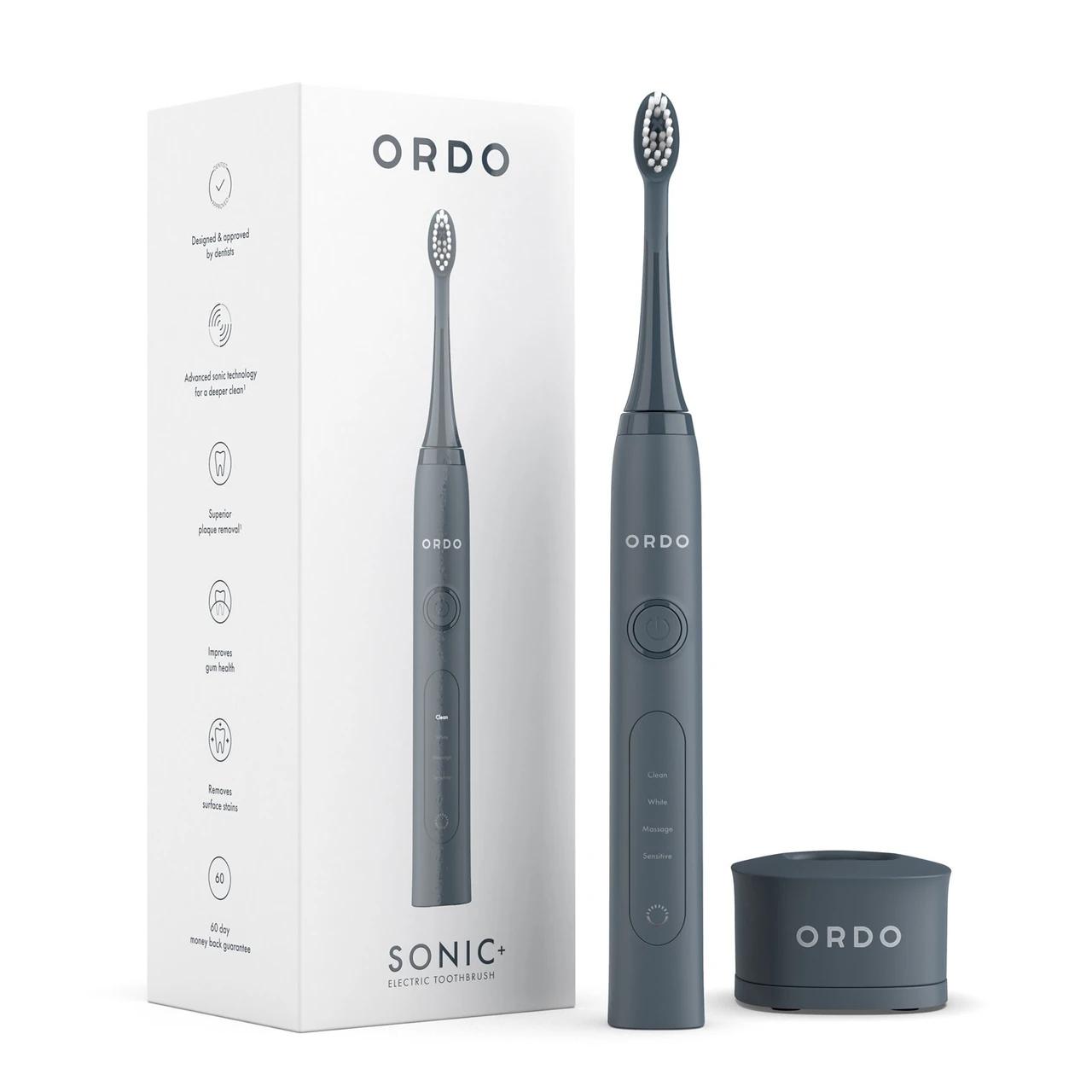 Ordo Sonic+ Electric Toothbrush Charcoal Grey Image 1