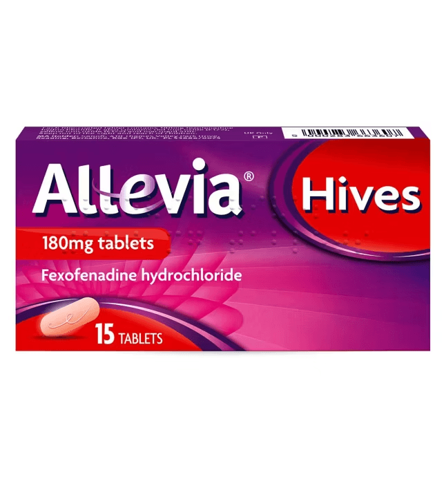 Allevia Hives 180mg 15 Tablets Image 1