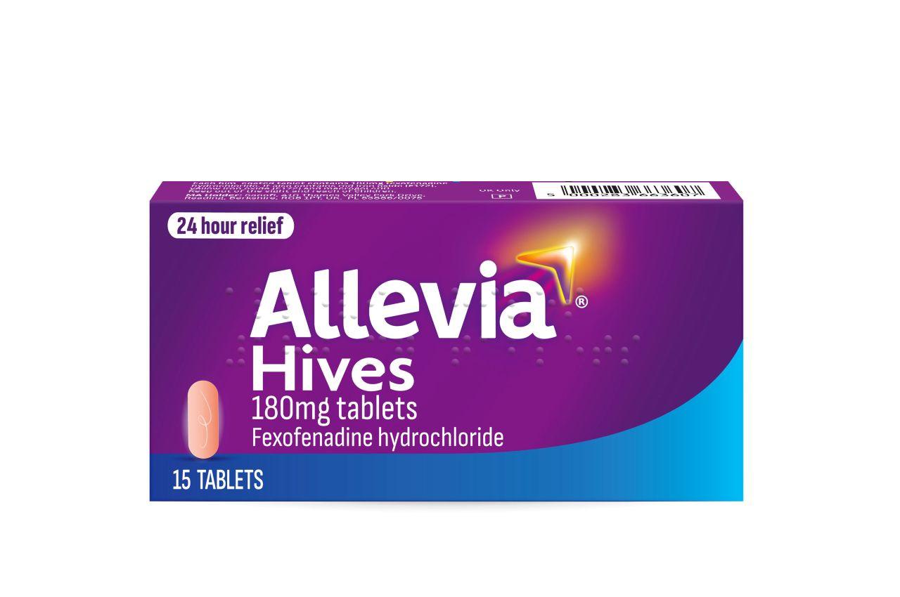 Allevia Hives 180mg 15 Tablets Image 1