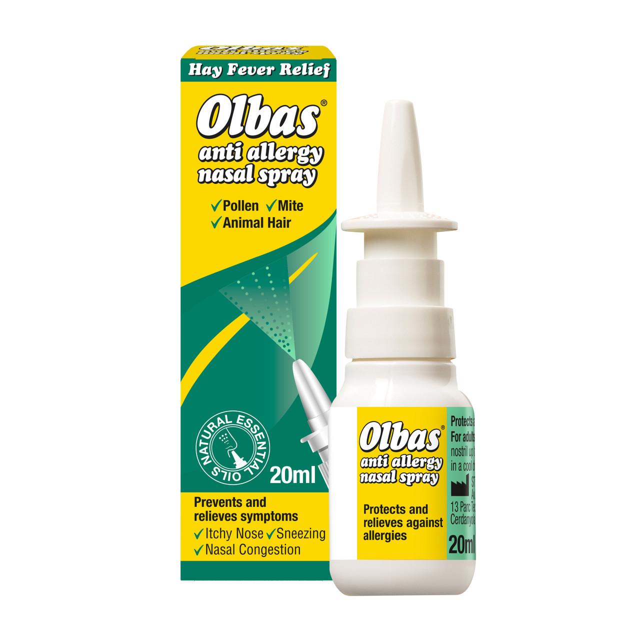 Olbas Anti-Allergy Nasal Spray 20ml Image 1