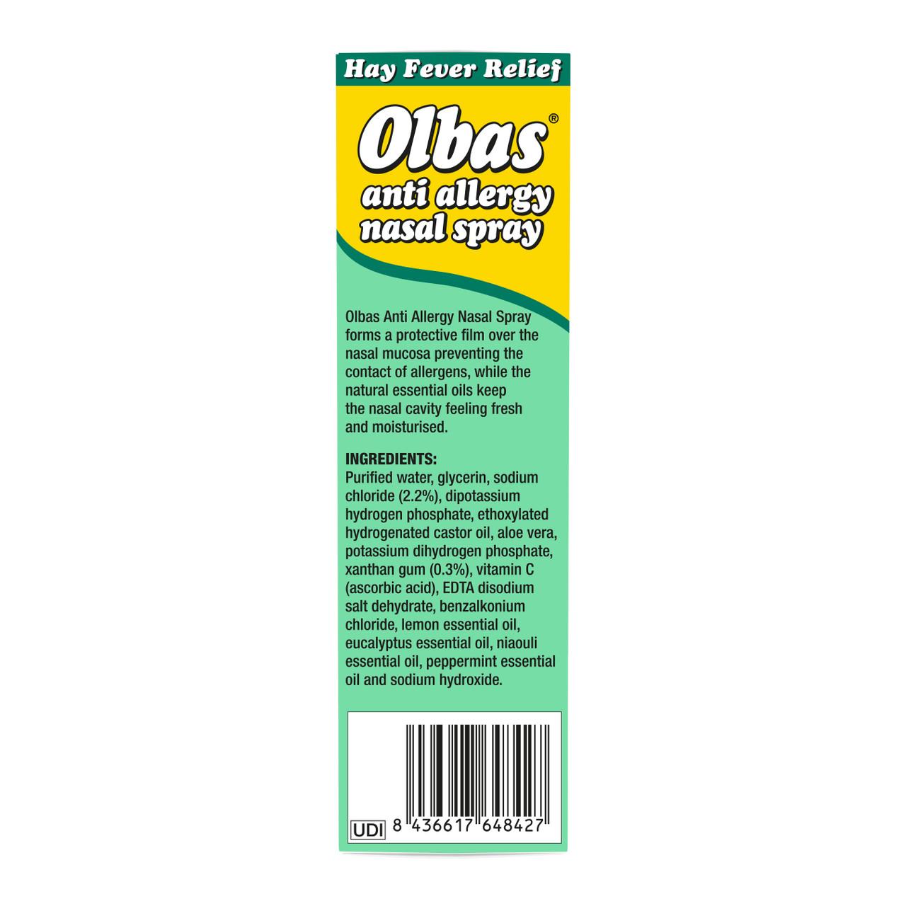 Olbas Anti-Allergy Nasal Spray 20ml Image https://cdn11.bigcommerce.com/s-g585yu857h/images/stencil/1280w/products/14789/26548/0164529B__26485.1770742631.jpg1