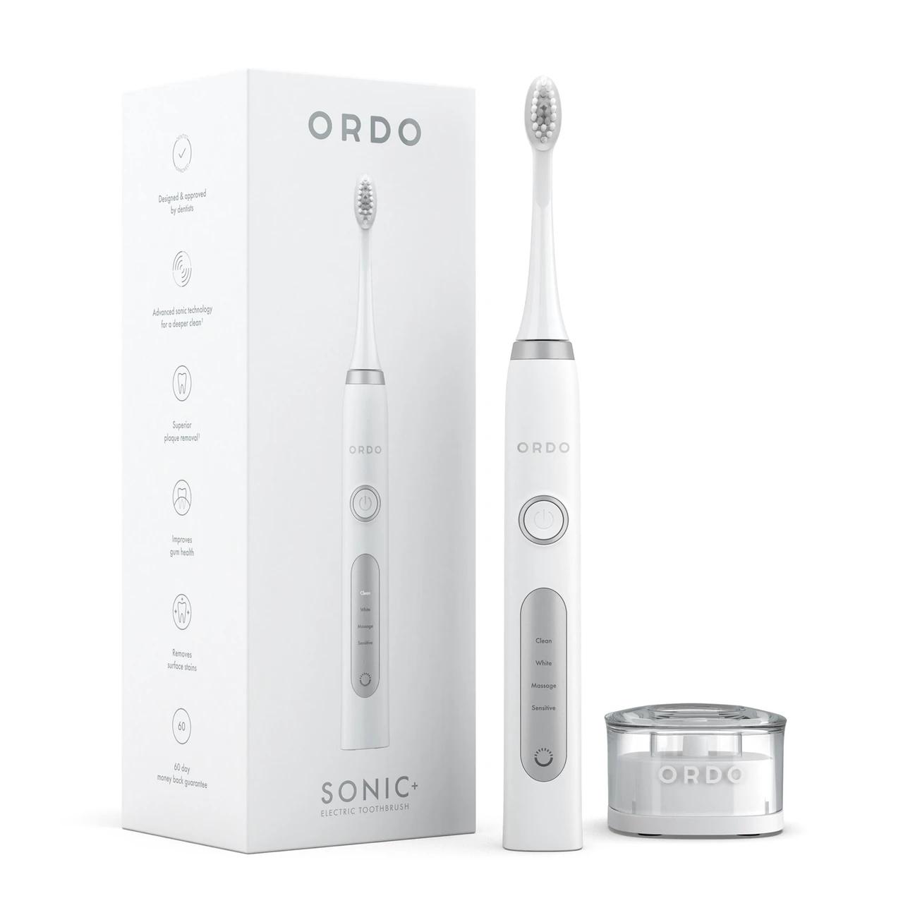 Ordo Sonic+ Electric Toothbrush White Silver Image 1