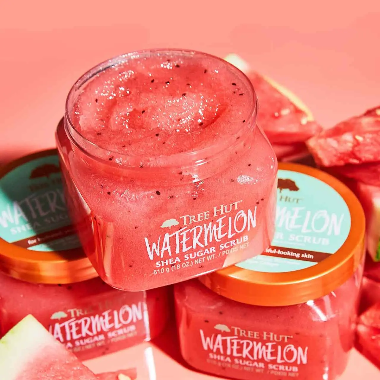 Tree Hut Watermelon Shea Sugar Scrub 510g Image https://cdn11.bigcommerce.com/s-g585yu857h/images/stencil/1280w/products/14823/26764/164572-4__36466.1785920159.jpg1