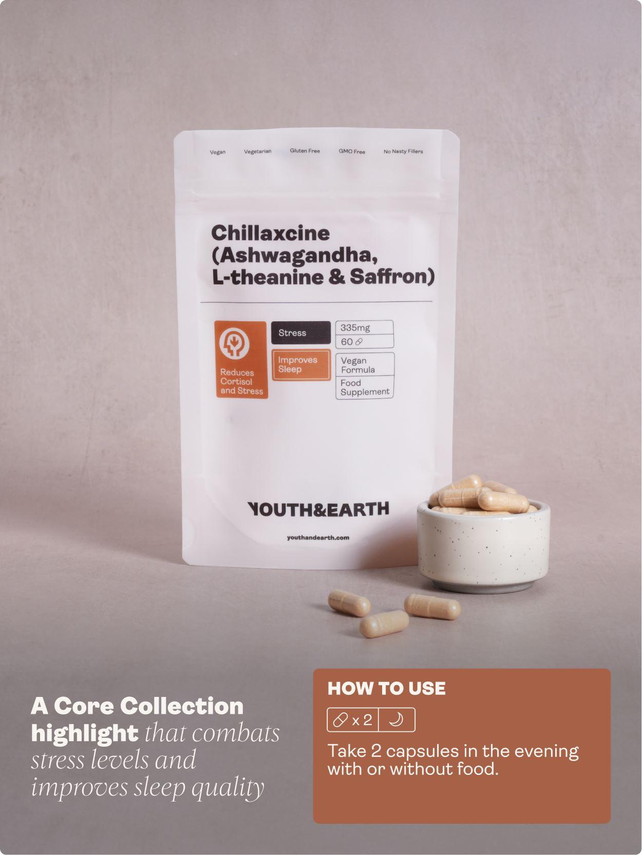 can you take ashwagandha and l carnitine together Youth & Earth CHILLAXCINE (Ashwagandha, L-theanine & Saffron) – 335mg x 60 Capsules can you take ashwagandha and l carnitine together Youth & Earth CHILLAXCINE (Ashwagandha, L-theanine & Saffron) – 335mg x 60 Capsules