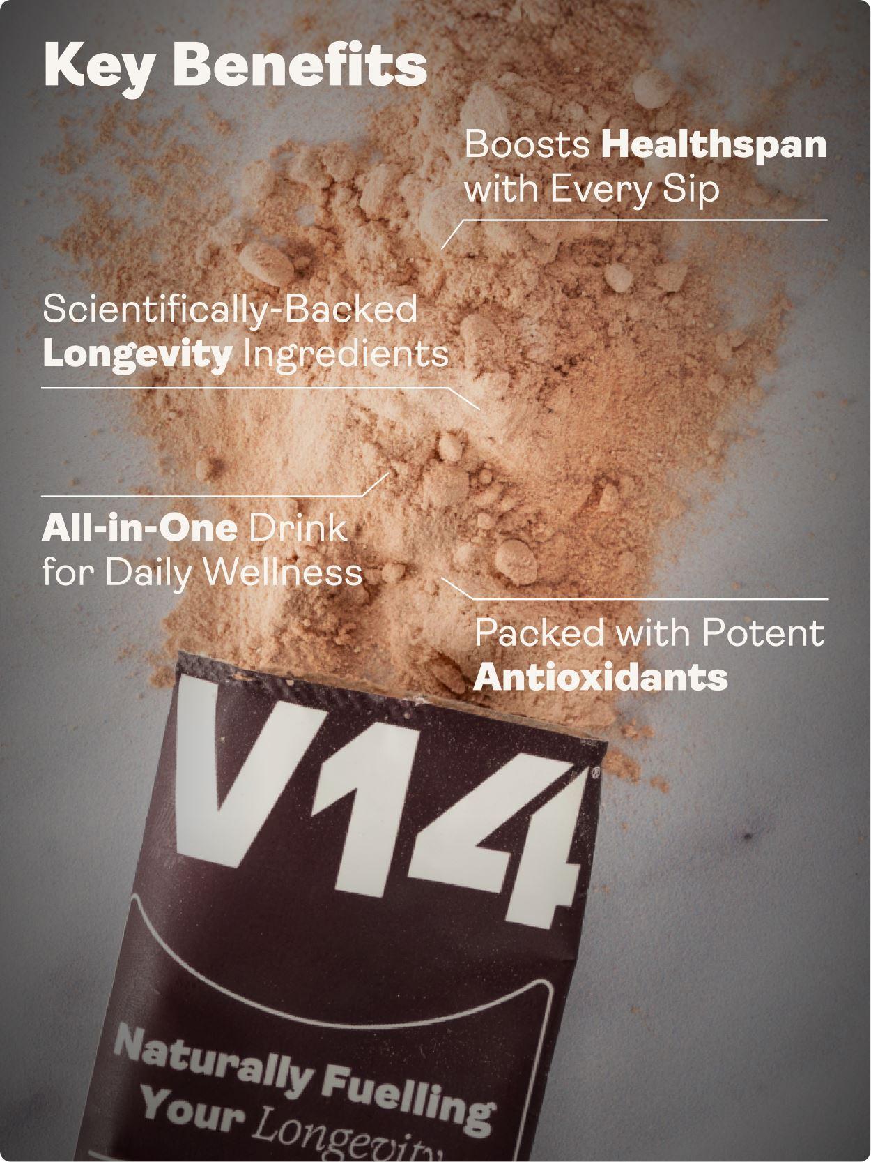 Youth & Earth V14Superfood Reds Powder – 27 Antioxidant-Rich Superfruits - V14Travel Packs - 14 Sachets Image https://cdn11.bigcommerce.com/s-g585yu857h/images/stencil/1280w/products/14864/26650/5060732960756_5___49880.1776779956.jpg1