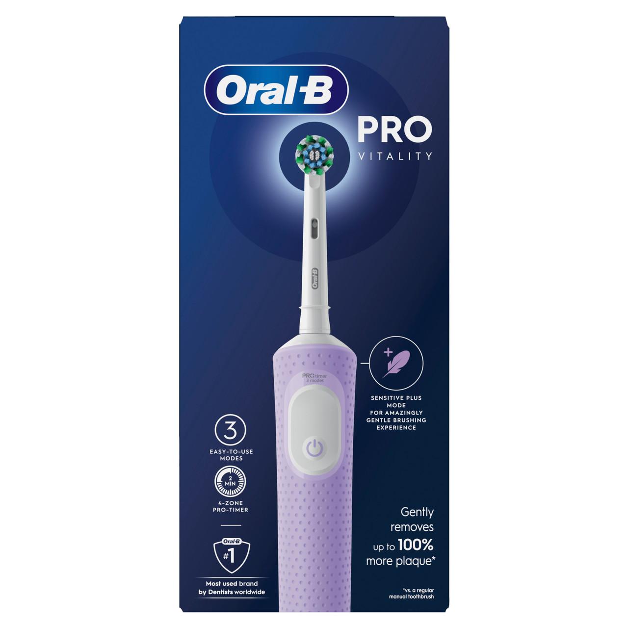 Oral-B Vitality Pro Electric Toothbrush Lilac Image 1