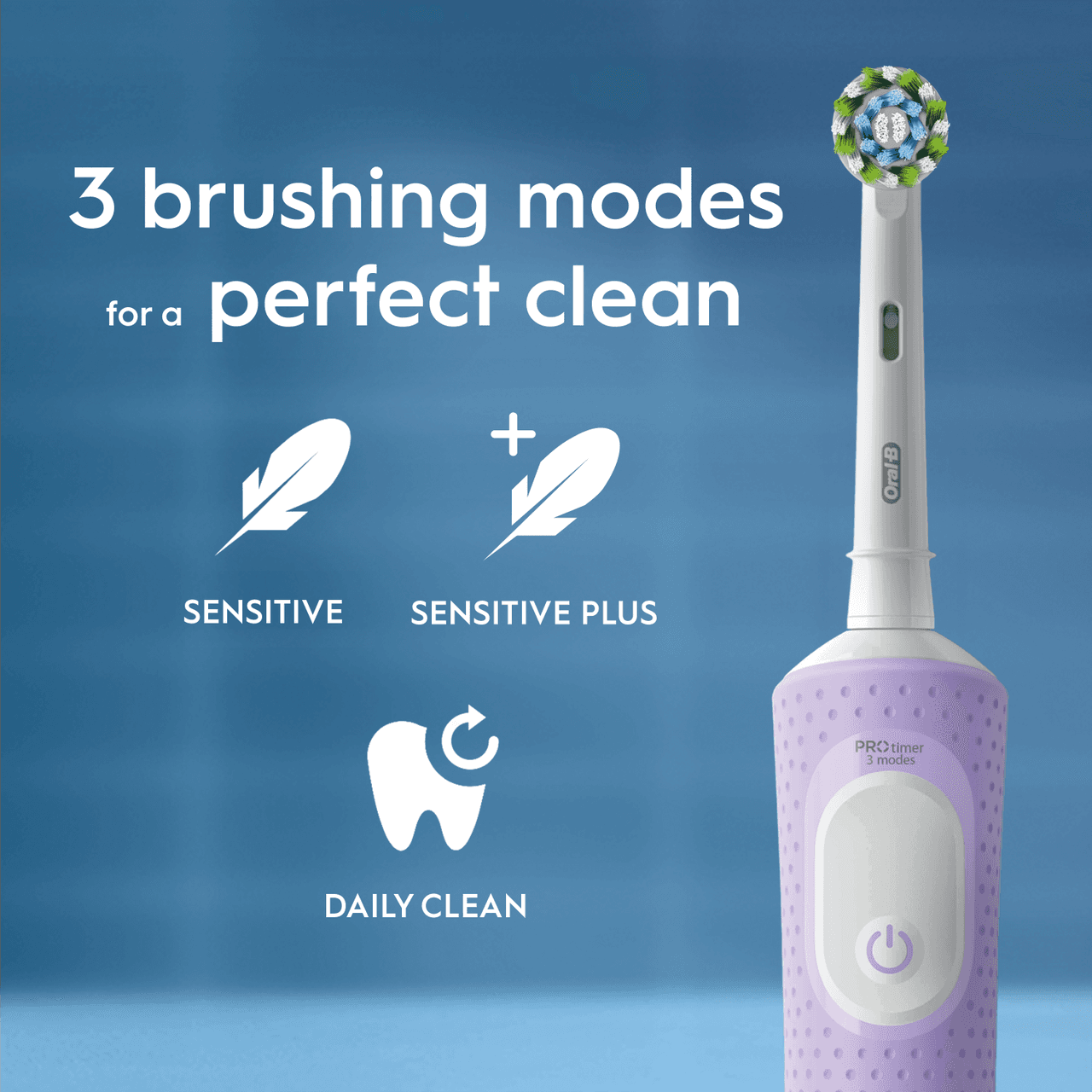 Oral-B Vitality Pro Electric Toothbrush Lilac + Extra Brush Head Image https://cdn11.bigcommerce.com/s-g585yu857h/images/stencil/1280w/products/1509/32750/0152755_F__15891.1781516902.png1