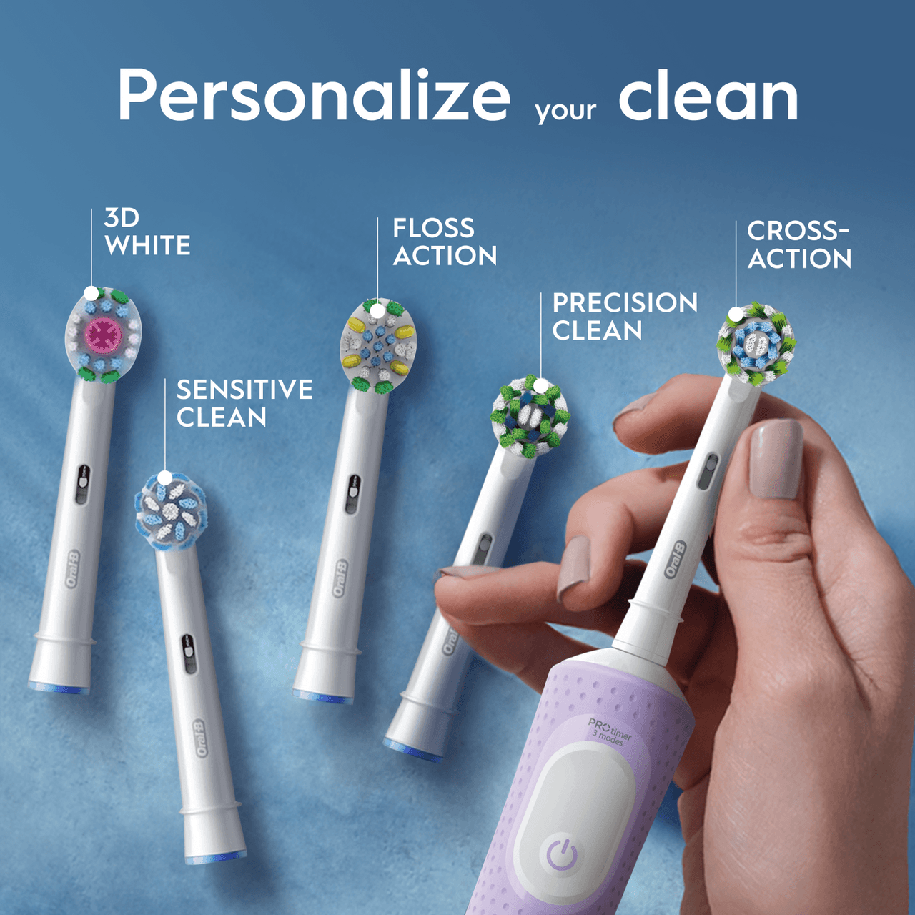 Oral-B Vitality Pro Electric Toothbrush Lilac + Extra Brush Head Image https://cdn11.bigcommerce.com/s-g585yu857h/images/stencil/1280w/products/1509/32752/0152755_B__68319.1781516902.png1