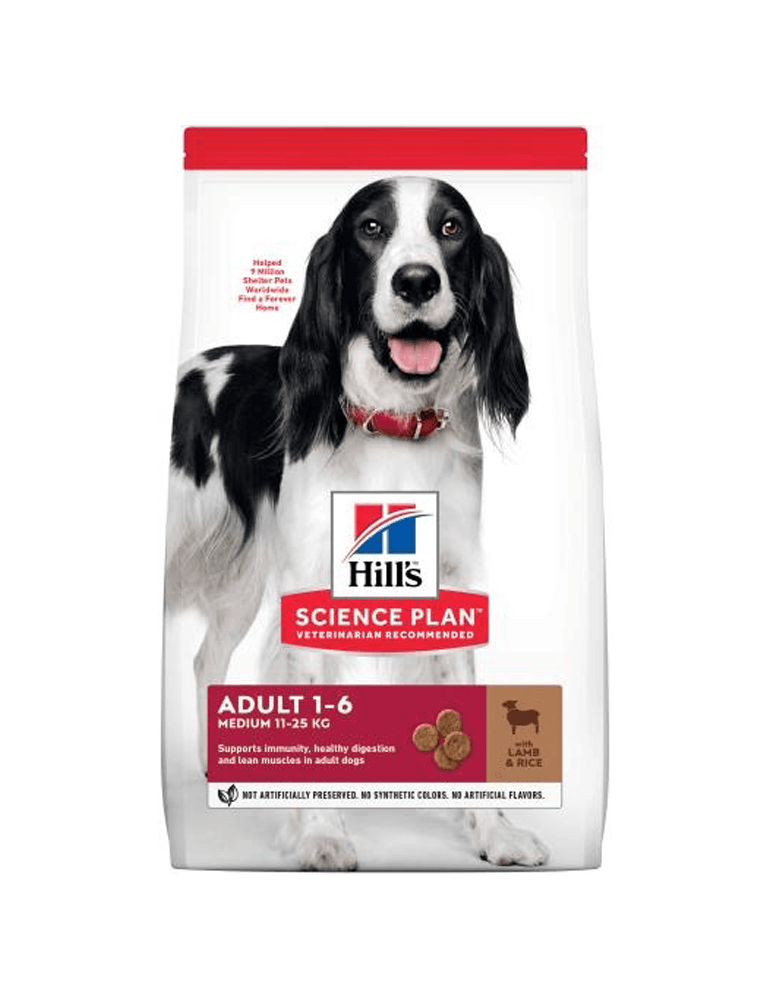 Hill's Science Plan Adult Dry Dog Food Lamb & Rice Image 1