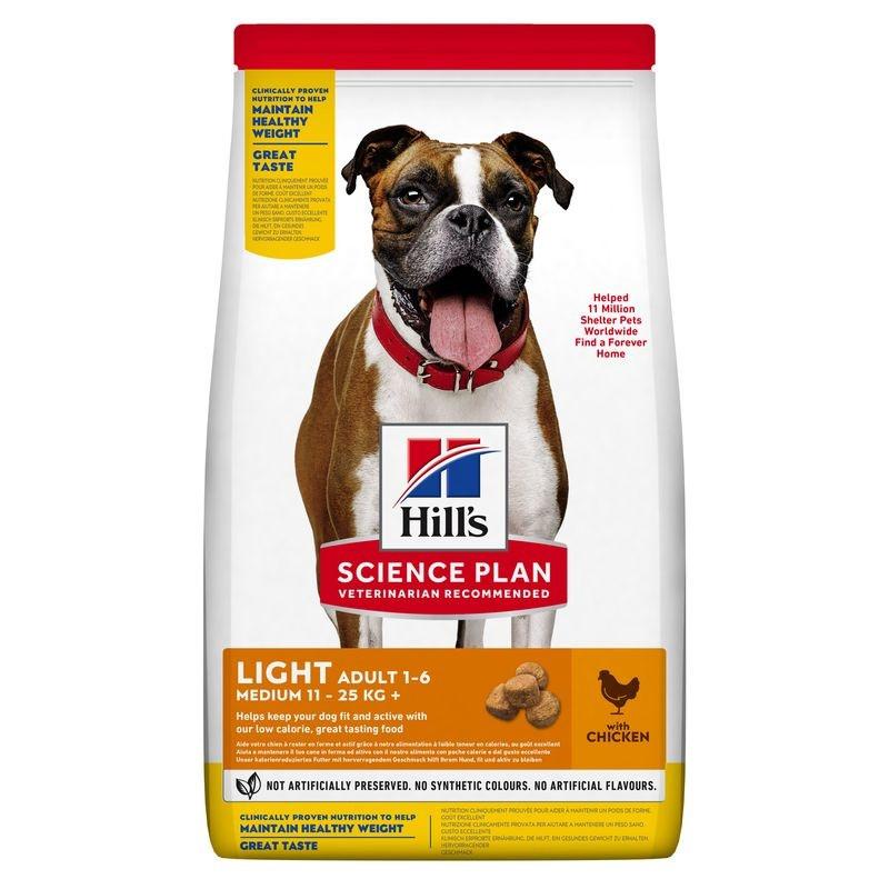 Hill's Science Plan Adult Light Dry Dog Chicken Image 1