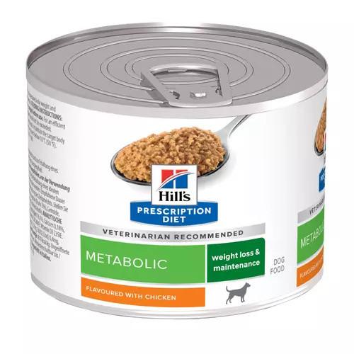 Hill's Prescription Diet Metabolic Weight Mangement Chicken Wet Dog Food 12 x 200g Image 1