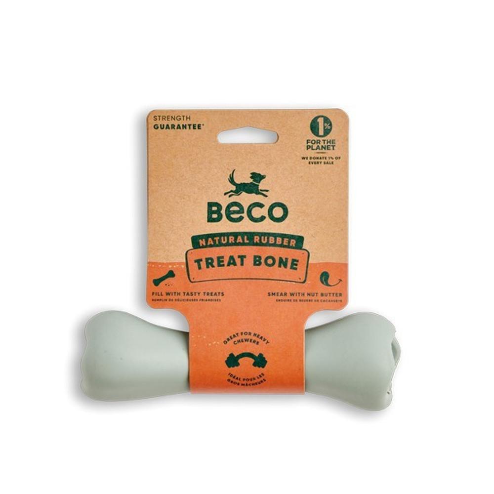 Beco Natural Rubber Chew Bone Dog Chew Image 1