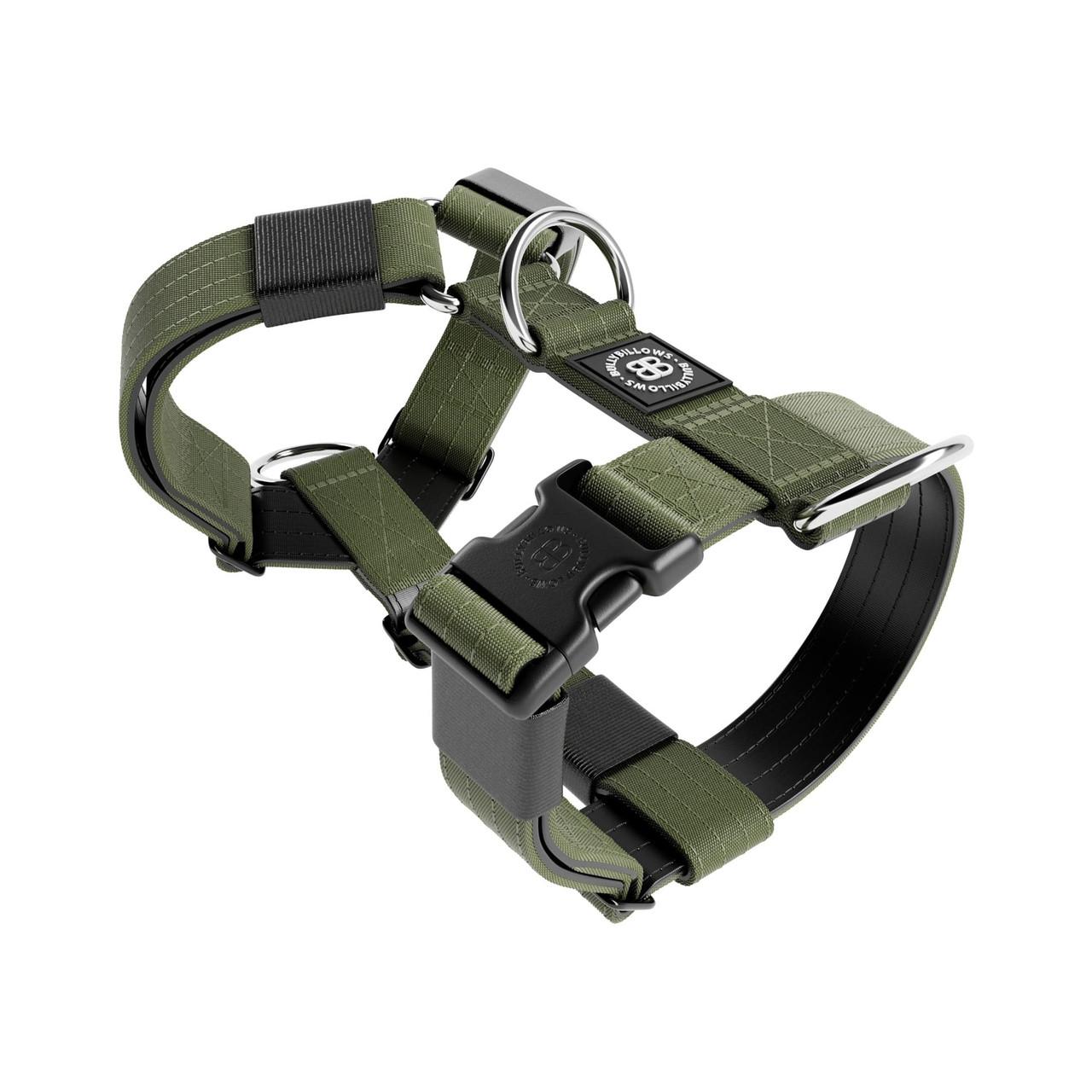 BullyBillows Training Anti Pull TRI-Harness Khaki for Dogs Image 1