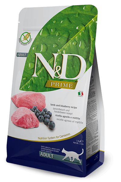 Farmina N&D Cat Prime Lamb & Blueberry Wet Food Image 1