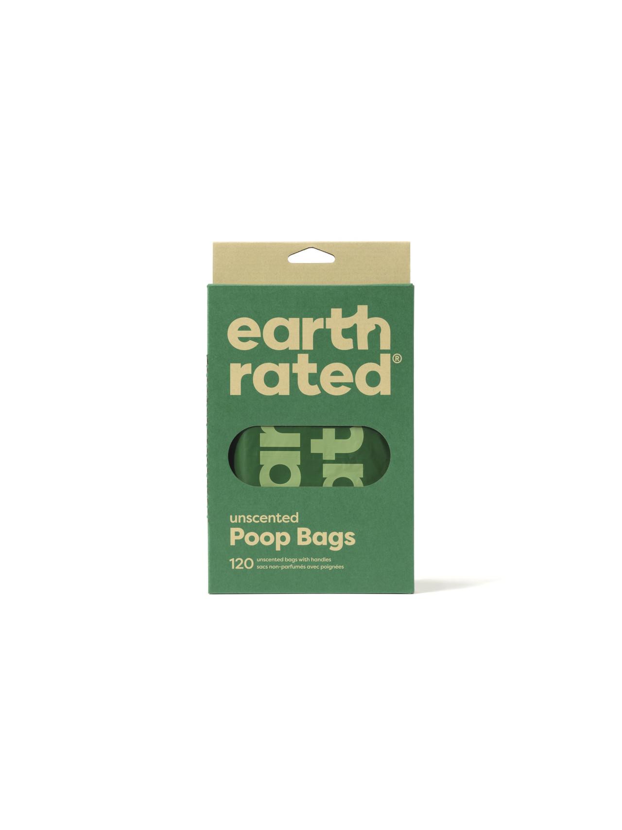 Earth Rated 120 Easy-Tie Handle Dog Poop Bags Image 1