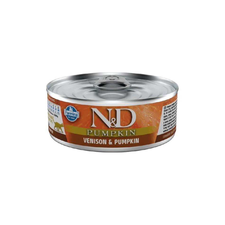 Farmina N&D Cat Venison & Pumpkin Wet Food Image 1
