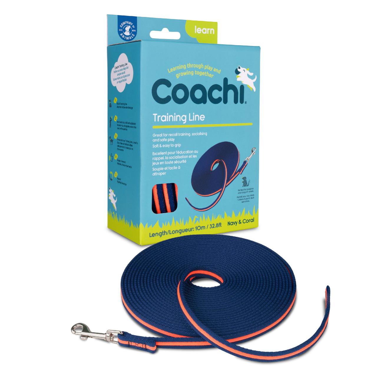 Coachi Training Line Navy & Coral 10m for Dogs Image https://cdn11.bigcommerce.com/s-g585yu857h/images/stencil/1280w/products/15328/27924/Coachi-Training-Line-Navy--26-Coral-10m__99360.1772820379.jpg1