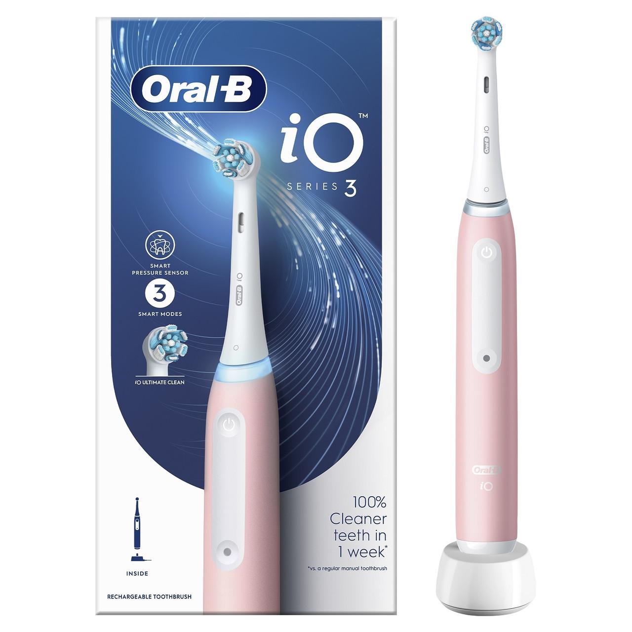 Oral-B iO3 Blush Pink Image 1