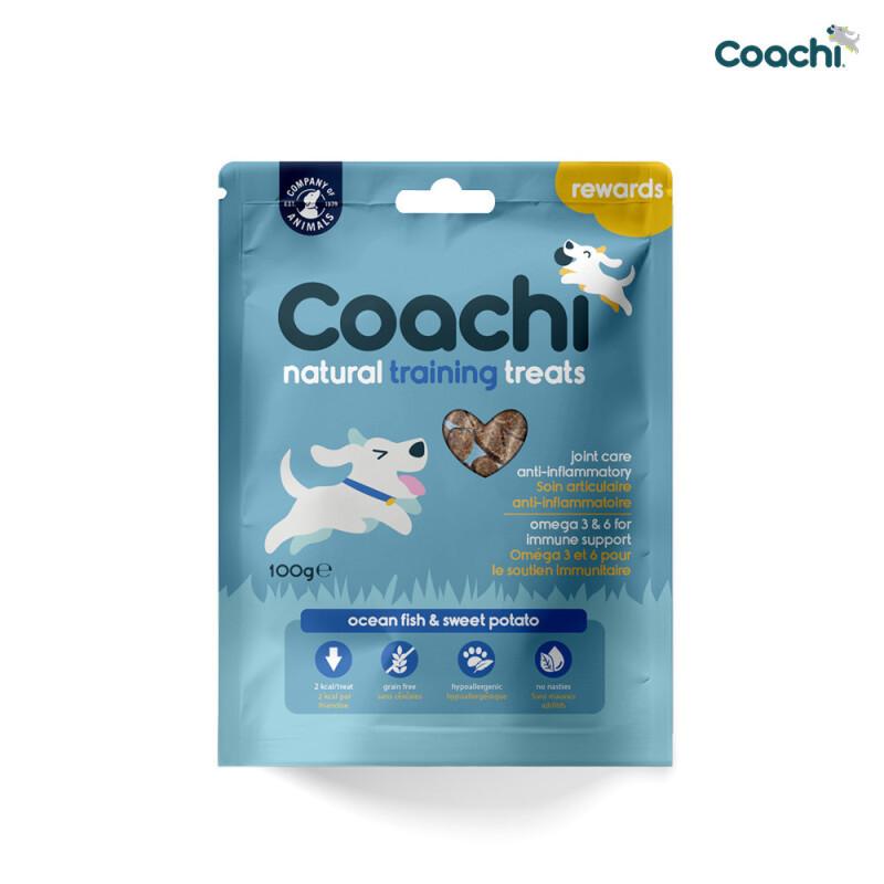 Coachi Natural Training Treats Ocean Fish 100g Image 1