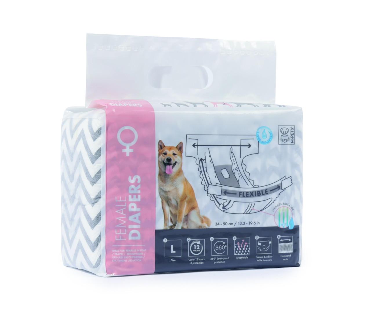 M-PETS Diapers - Female Dog Image 1