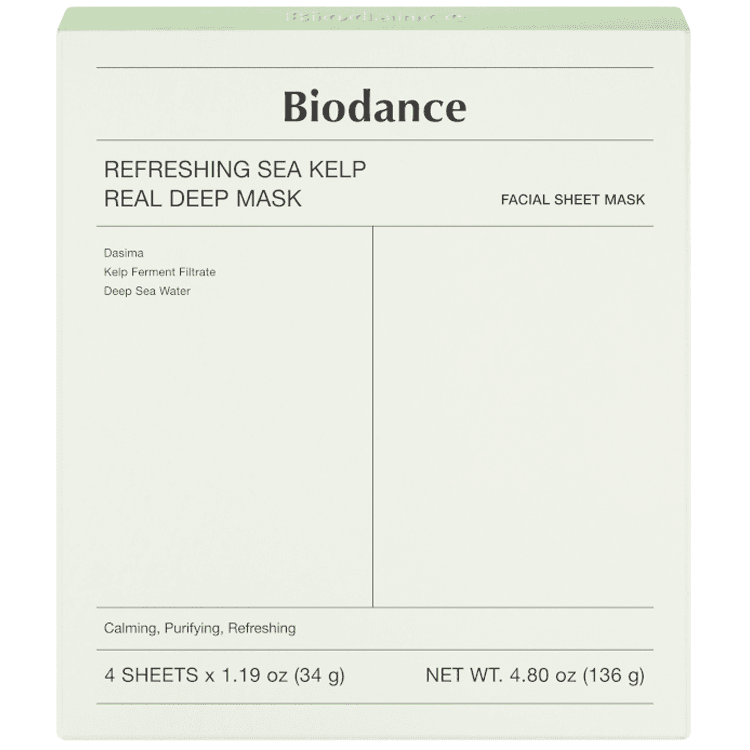 Biodance Refreshing Sea Kelp Real Deep Mask 1 Box Image 1