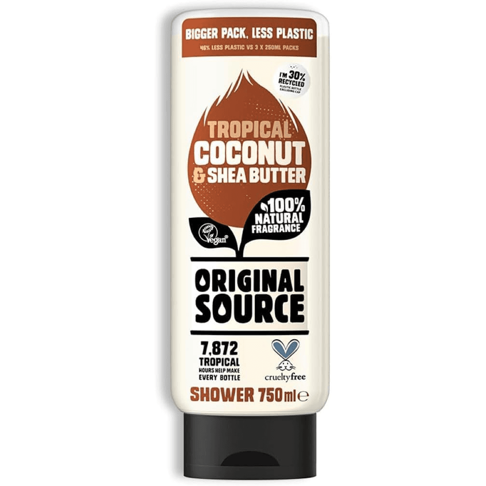 Original Source Shower Gel Coconut & Shea Butter 750ml Image 1