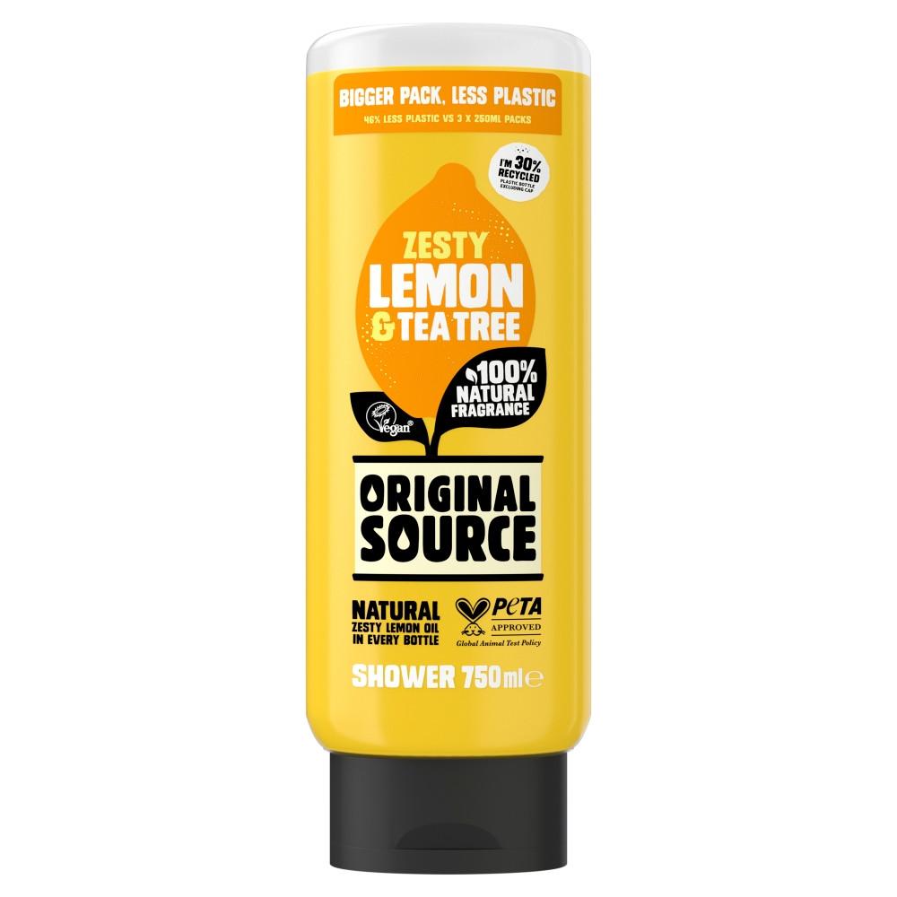Original Source Shower Gel Lemon & Tea Tree 750ml Image 1