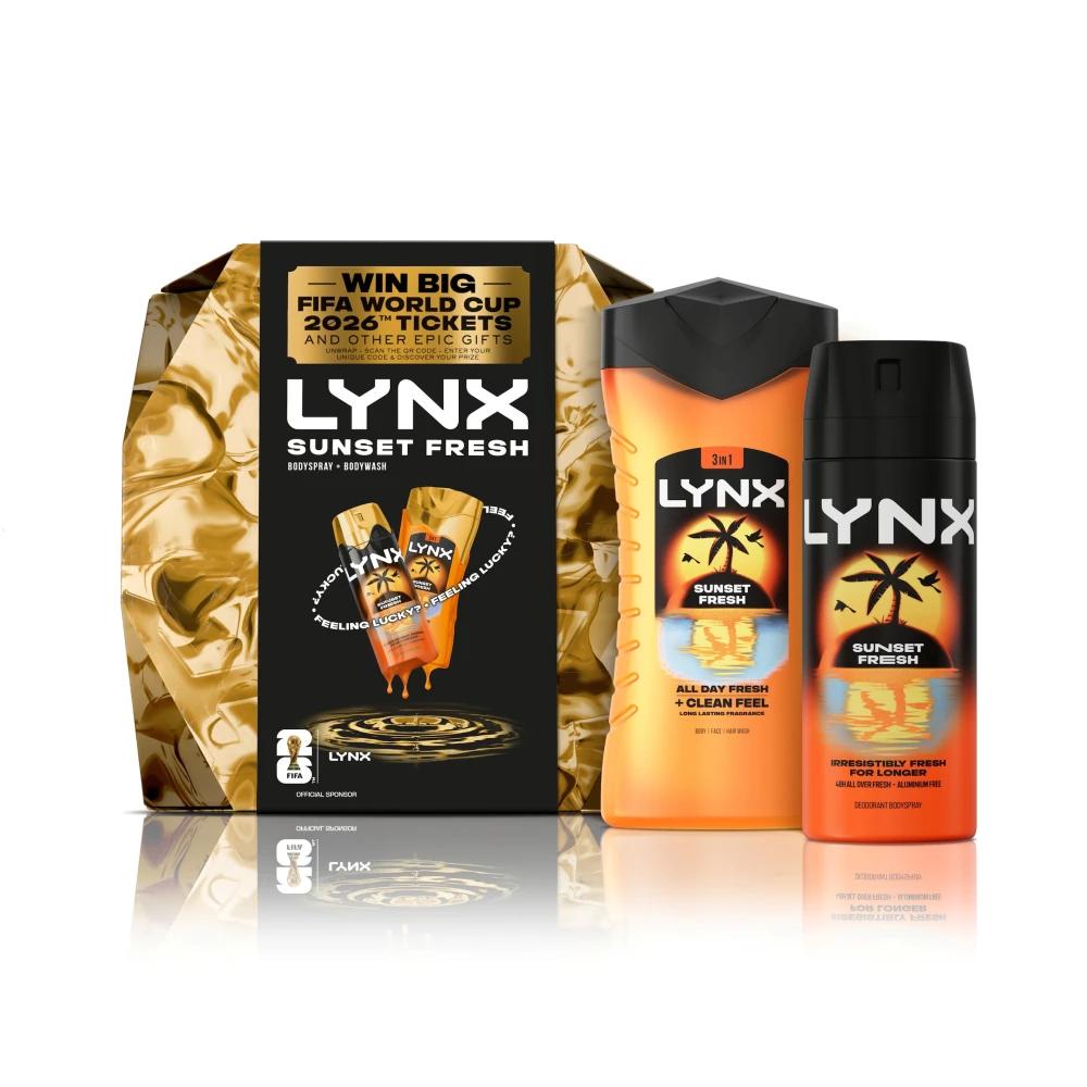 Lynx Sunset Fresh Win Big Duo Gift Set Image 1