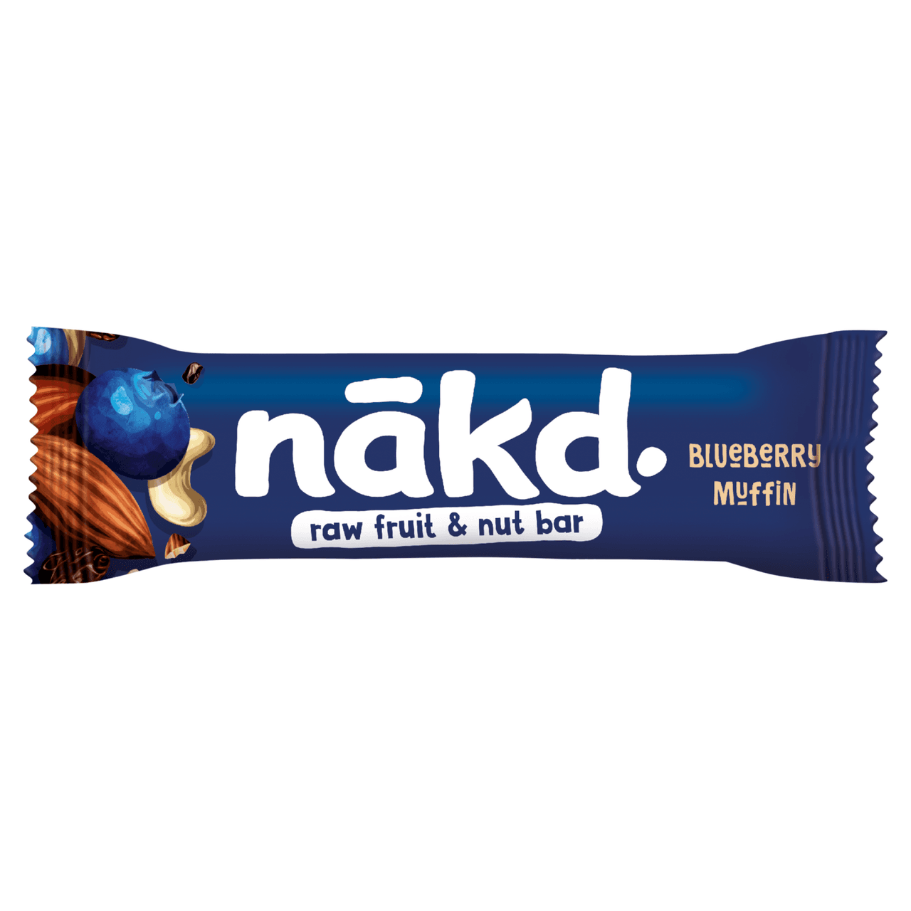 Nakd. Raw Fruit & Nut Bars Blueberry Muffin 18x35g Image https://cdn11.bigcommerce.com/s-g585yu857h/images/stencil/1280w/products/15434/28250/5060088705940_T1__07287.1773826797.png1