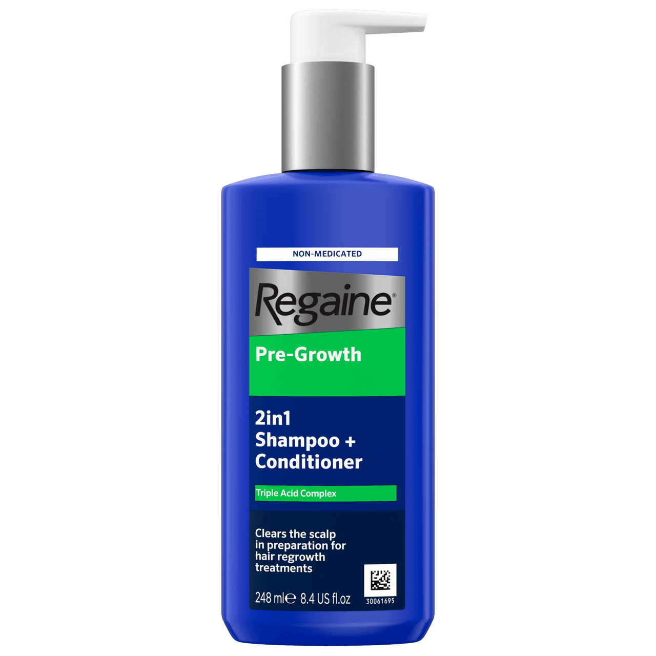Regaine Pre-Growth 2in1 Shampoo & Conditioner 248ml Image 1